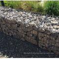 Grande boîte de Gabion en maille soudé perméable